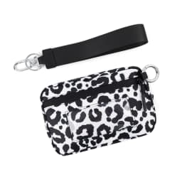 DOYOGI Wristlet Wallets for Women Nylon Quilted Wallet with 3 Zippers, Travel Credit Card Holder Cell Phone Organizer, Coin Purs