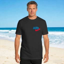 Afd Alternative Logo T Shirt Summer Cotton T-Shirts For Men Popular Casual Tshirt Short-Sleeved Y2K Funny Tees