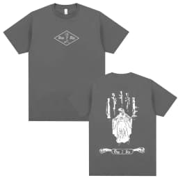 Forward Observations Group Skeleton Graphic T-shirt Brothers in Arms Merch T-shirts Men Clothing Hip Hop Rock Oversized T Shirts