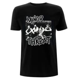 Minor Threat Graphic Cotton T-shirt Unisex Summer Short Sleeve Fashion Brand Tee Luxury Casual Vintage Tees
