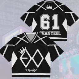 Kpop Gift for Lovers American Street Style T-Shirt EXO 2026 World Tour Jersey Family Matching Summer Casual Quick-drying Top