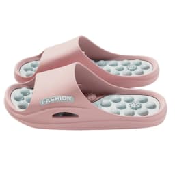 Casual Non-slip EVA Thick Sole Slippers Comfort Foot Acupressure Bathroom Slippers Summer Style Home Slippers Women Beach Wear
