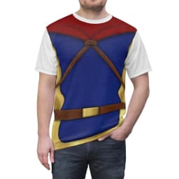 Donald Duck and the Beanstalk Unisex 3DT Shirt, Fun Free Clothing, Mickey and the Beanstalk Role Play Cartoon Top