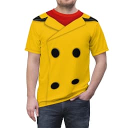 Donald Duck and the Beanstalk Unisex 3DT Shirt, Fun Free Clothing, Mickey and the Beanstalk Role Play Cartoon Top