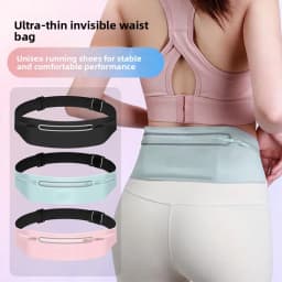 Fanny Pack Outdoor Sports Light and Thin Waterproof Invisible Anti-Theft Men's and Women's Multi-Function Mobile Phone Belt