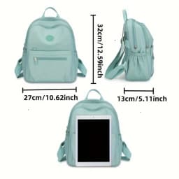 Stylish Travel Casual Oxford Backpack Multi Pocket Durable Shoulder Bags Versatile Practical Student Backpacks for Work Outings