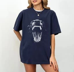 Vintage Doberman Y2k Graphic Unisex Tshirt, Grunge Goth Shirt Summer unisex Loose and Breathable cotton T-shirt Top
