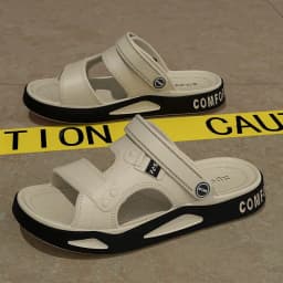 Men's Slippers Summer Outdoor Couple's Beach Sandals EVA Soft Thick-soled Indoor Home Slides Fashion Non-Slip Bathroom Slippers
