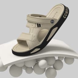 Men's Slippers Summer Outdoor Couple's Beach Sandals EVA Soft Thick-soled Indoor Home Slides Fashion Non-Slip Bathroom Slippers