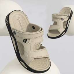 Men's Slippers Summer Outdoor Couple's Beach Sandals EVA Soft Thick-soled Indoor Home Slides Fashion Non-Slip Bathroom Slippers