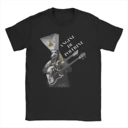 Men's T-shirt Fashion Printed Angine De Poitrine Rock Band T Shirt For Unisex pure Cotton T-shirts Short Sleeve Top Streetwear