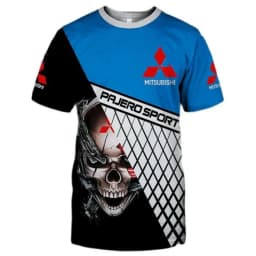 Summer Mitsubishi Creative 3D Printed T-Shirt for Men, Street Casual Top, Outdoor Quick-Drying Breathable Sportswear