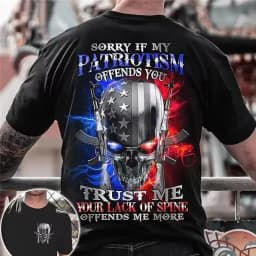 Trend Hip-hop Style Skull Printed T Shirt Vintage High Street Short Sleeve Summer Daily Wear Cool Men Clothing
