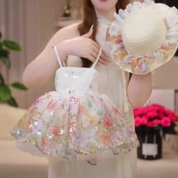 Bellbell Summer Kids Girls Princess Dress Butterfly Printed Children Girls Sling Dress 2-10Y Infant Babys Girls Sleeveless Dress