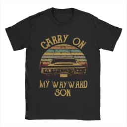 Pudding Dean Supernatural T Shirt Men Women Cotton Awesome T-Shirts O Neck Tee Shirt Short Sleeve Tops Big Size