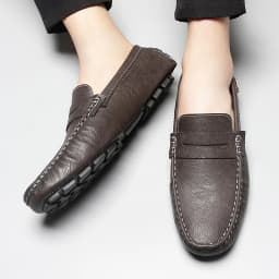 Formal Italian Shoes Men Handmade Leather Loafer Driving Flats Slip-on FShoes Luxury Comfy Moccasins Casual Shoes for Men