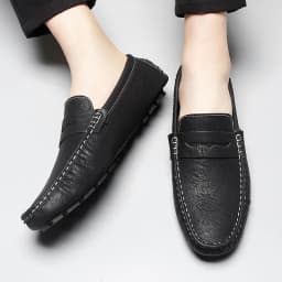 Formal Italian Shoes Men Handmade Leather Loafer Driving Flats Slip-on FShoes Luxury Comfy Moccasins Casual Shoes for Men