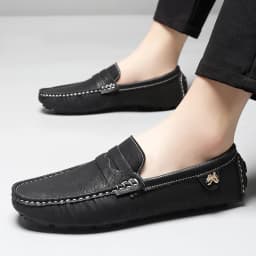 Formal Italian Shoes Men Handmade Leather Loafer Driving Flats Slip-on FShoes Luxury Comfy Moccasins Casual Shoes for Men