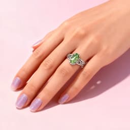 925 Sterling Silver Ellipse Zircon Adjustable Rings For Women Luxury Designer Jewelry Party Accessories Birthday Gift
