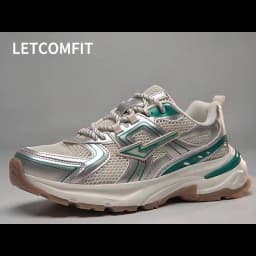 2026 Men Trendy Platform Dad Sneakers Women Breathable Mesh Soft Cushion Sport Running Non-Slip Athletic Jogging Training Shoes