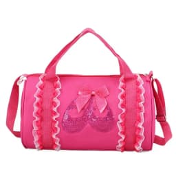 Fashion Oxford Ballet Dance Bags Large Capacity Sequin Print Dance Backpack Lovely Handbag Girls
