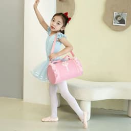 Fashion Oxford Ballet Dance Bags Large Capacity Sequin Print Dance Backpack Lovely Handbag Girls
