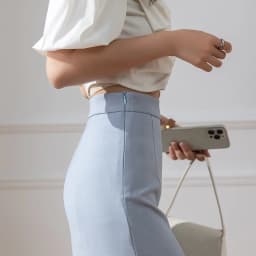 Elegant Fashion Office Work Trumpet Skirt For Woman Korean Style Casual Slim Mid-Long Mermaid Skirt Female