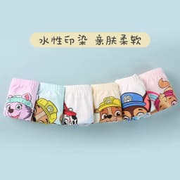 3PCS/SET Original Paw Patrol Children's Cotton Underpants Chase Marshall Rubble Boy Baby Triangle Underwear Boys Shorts Briefs