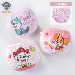 3PCS/SET Original Paw Patrol Children's Cotton Underpants Chase Marshall Rubble Boy Baby Triangle Underwear Boys Shorts Briefs