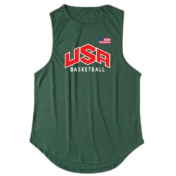 Usa and Flag of The United States Fashion Sports Tank Tops Mens Summer Quick Dry Mesh Gym Clothing Muscle Vest Basketball Jersey