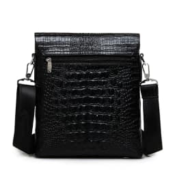 Luxury Brand Messenger Bag Men Leather Business Alligator Shoulder Bag Male Casual Satchel Crocodile Grain Crossbody Bag For Men