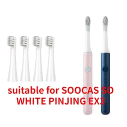Replacement Electric Toothbrush Heads For SOOCAS EX3 SO WHITE Electric Toothbrush Heads Bristles,4-16PCS
