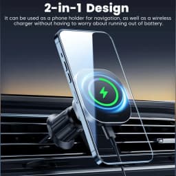 Toocki Magnetic Car Wireless Charger Car Phone Holder Air Outlet 15W Fast Charging Charger in Car For iPhone 15 14 13 12 Pro Max