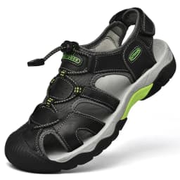2024 Genuine Leather Men Shoes Summer New Large Size Men's Sandals Men Sandals Fashion Sandals Slippers Big Size 38-47