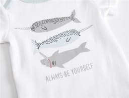 Kavkas Short Sleeve Summer Baby Boy Clothes Cool Print 100% Cotton 3 Pcs/lot Newborn Boys Bodysuit 0-12 Months Costume