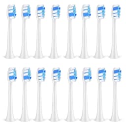 Fairywill P11 T9 P80 Electric Toothbrush Heads Compatible with Fairywill P11 T9 P80 Electric Toothbrush，4/8/16pcs