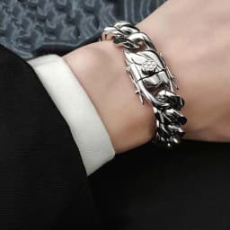 Top Quality Stainless Steel Miami Curb Cuban Chain Bracelet Hip Hop Rocker Women Mens Unisex Jewelry 8/10/12/14mm