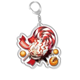 Anime Dandadan Momocute Cartoon Key Ring Keychain Jewelry Girl Pendant Fashion Children Gift Accessories Bag Charms Acrylic