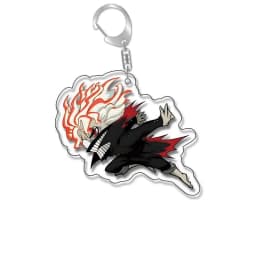 Anime Dandadan Momocute Cartoon Key Ring Keychain Jewelry Girl Pendant Fashion Children Gift Accessories Bag Charms Acrylic
