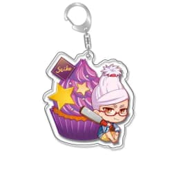 Anime Dandadan Momocute Cartoon Key Ring Keychain Jewelry Girl Pendant Fashion Children Gift Accessories Bag Charms Acrylic