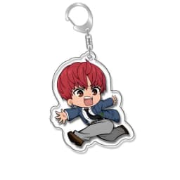 Anime Dandadan Momocute Cartoon Key Ring Keychain Jewelry Girl Pendant Fashion Children Gift Accessories Bag Charms Acrylic