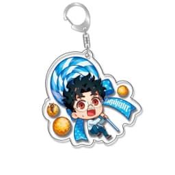 Anime Dandadan Momocute Cartoon Key Ring Keychain Jewelry Girl Pendant Fashion Children Gift Accessories Bag Charms Acrylic