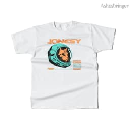 Mens Cotton Jonesy The Space Cat Graphic T Shirt Street Casual Style Tee for Men and Women