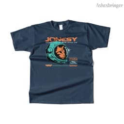 Mens Cotton Jonesy The Space Cat Graphic T Shirt Street Casual Style Tee for Men and Women