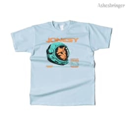 Mens Cotton Jonesy The Space Cat Graphic T Shirt Street Casual Style Tee for Men and Women