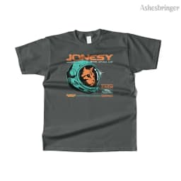 Mens Cotton Jonesy The Space Cat Graphic T Shirt Street Casual Style Tee for Men and Women