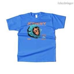 Mens Cotton Jonesy The Space Cat Graphic T Shirt Street Casual Style Tee for Men and Women