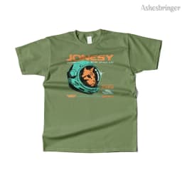 Mens Cotton Jonesy The Space Cat Graphic T Shirt Street Casual Style Tee for Men and Women