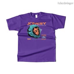 Mens Cotton Jonesy The Space Cat Graphic T Shirt Street Casual Style Tee for Men and Women