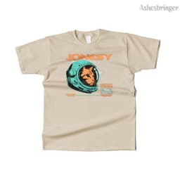 Mens Cotton Jonesy The Space Cat Graphic T Shirt Street Casual Style Tee for Men and Women